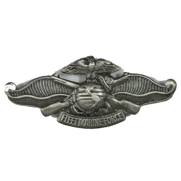 Fleet Marine Force Enlisted Lapel Breast Hat Pin Badge 3 inches Light Weight 